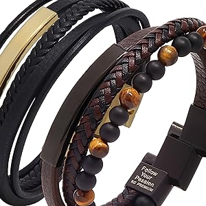 mens gift bracelets tiger eye