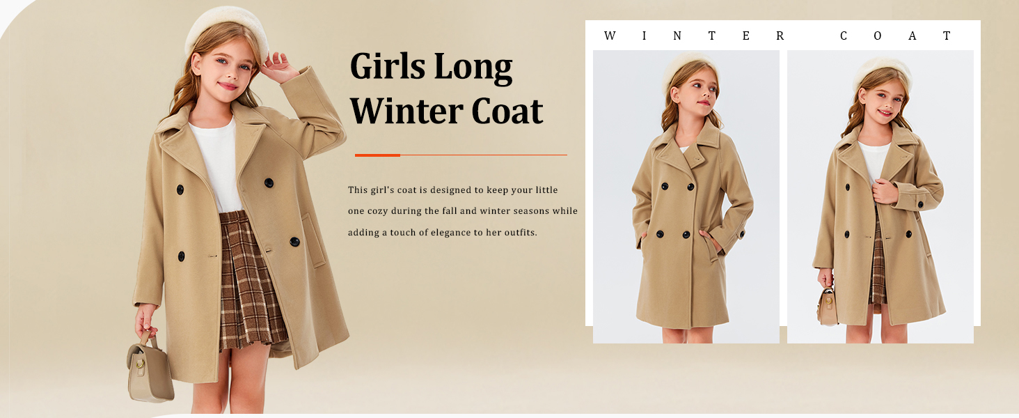 GIRLS DRESS COAT