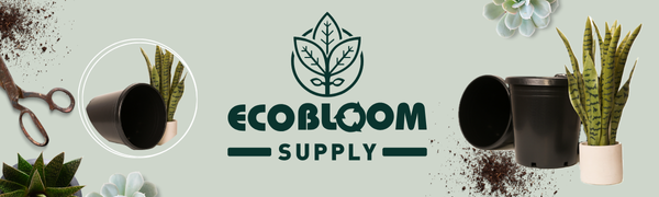 Durable indoor/outdoor 5-gallon recycled plastic plant pots