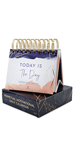 Inspirational calendar motivational calendar office decor for women desk decor for women