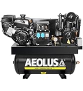 AEOLUS A 3 in 1 Air Compressor, 181PSI Industrial 30 Gal Gas Compressor for Workshop, Constructio...