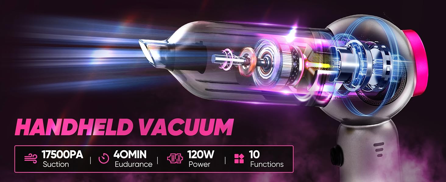 portable car vacuum cordless vacuum cleaner for car