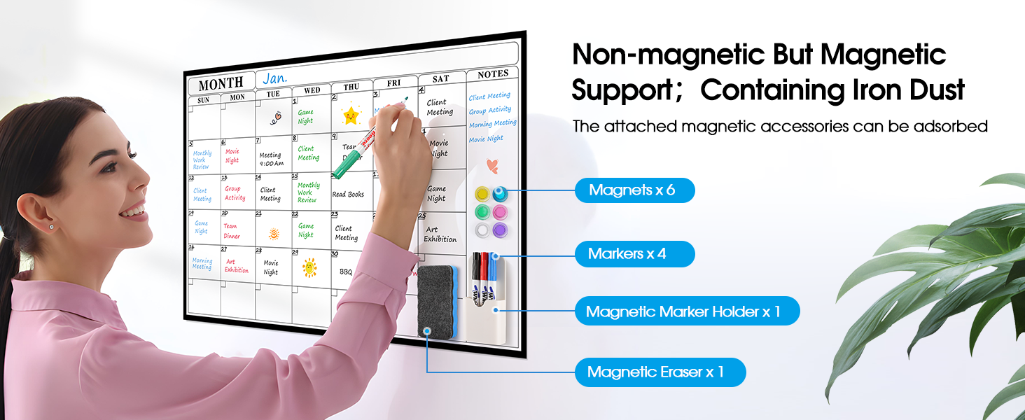 Dry Erase Calendar