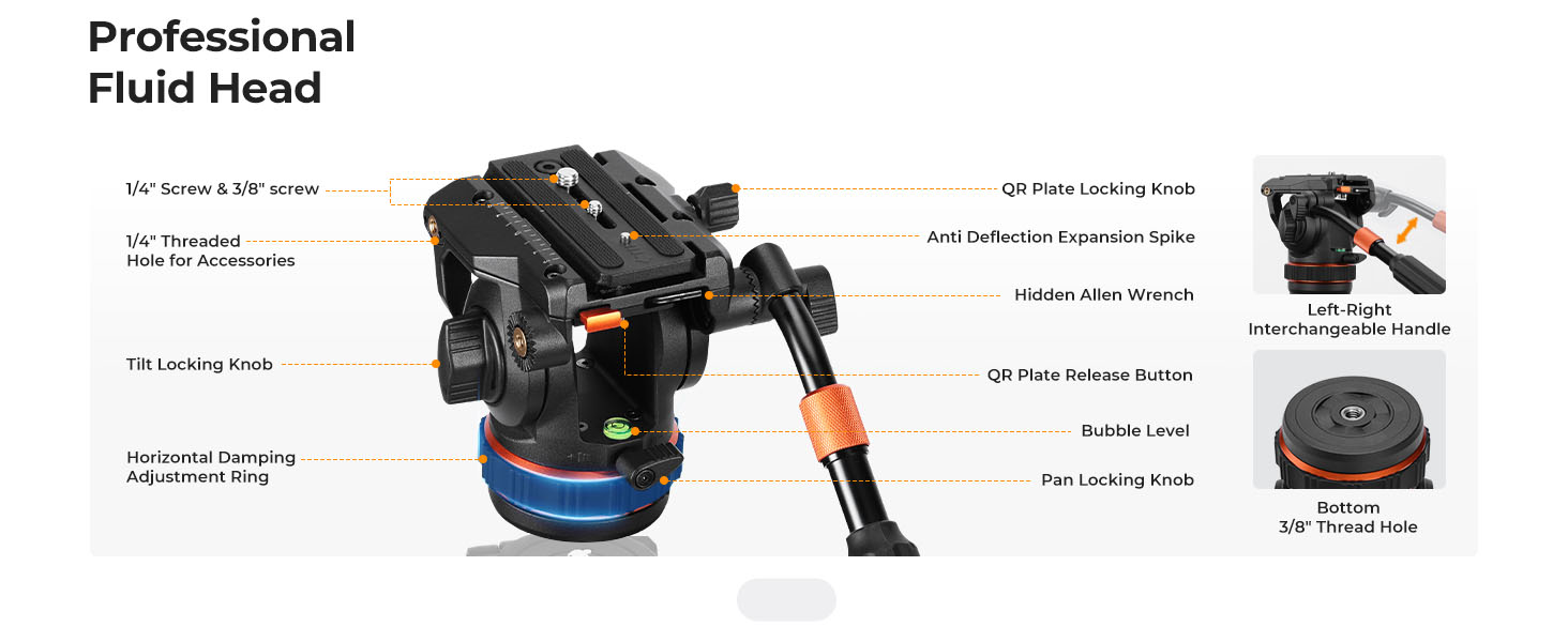 fluid head fluid head mount tripod fluid head tripod head mount