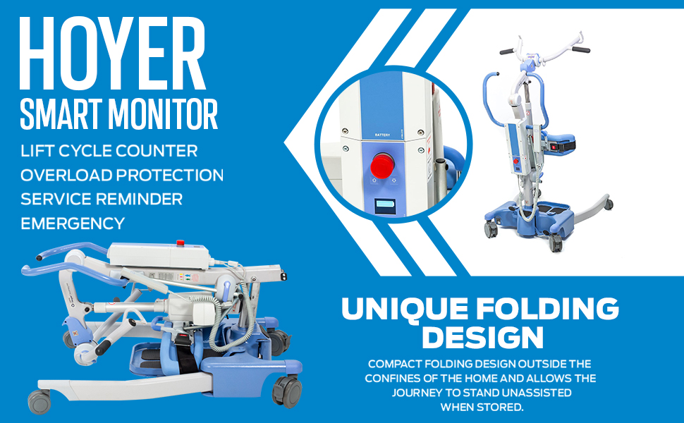 Joerns Hoyer smart monitor and folding design