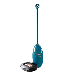 Huevo vibrador de luxe con control remoto LUSTPERLE, esfera ...