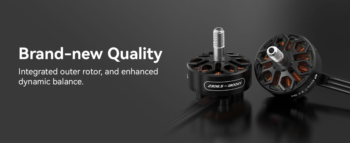 SpeedyBee 2306.5-1800KV Motor Master5V2 5 inch FPV