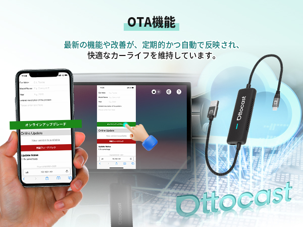 オットキャストMirror Touch Ottocast 新型 ミラータッチ Amazon.co.jp: 【公式】オットキャストMirror Touch Ottocast