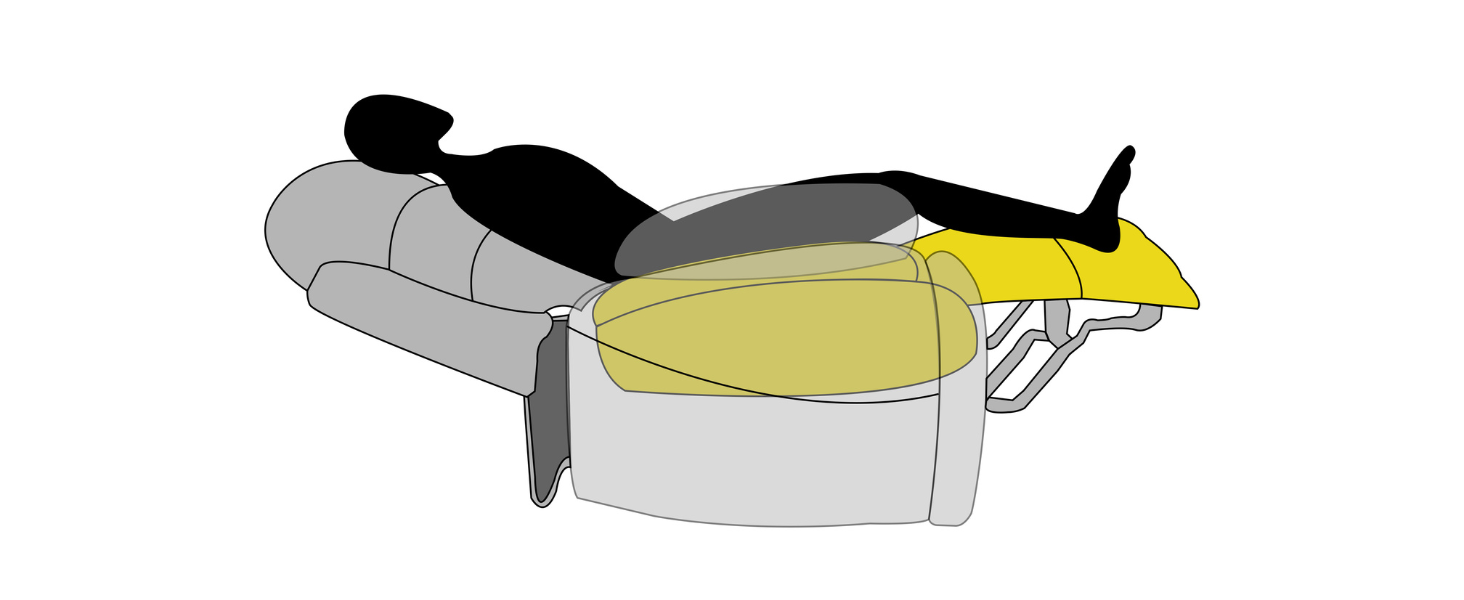 4-Motor Lay Flat Power Lift Recliner