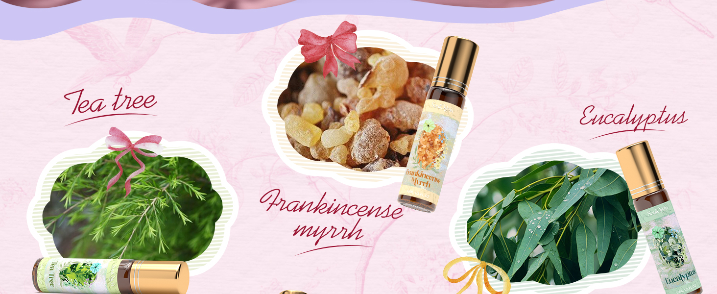 essential oil roll on set