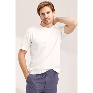 デッドストック lands end super t ボーダーTシャツ Penney's/The Fox Multi Border S/S T-Shirt（ペニーズ ボーダー