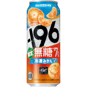 Amazon.co.jp: -196無糖 冷凍みかん ALC.7％ 500ml 24本 [サントリー