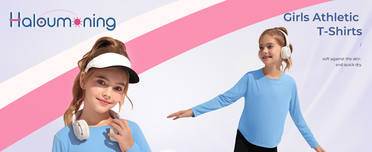 Girls Athletic Shirts