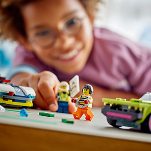 lego course police super voiture promo