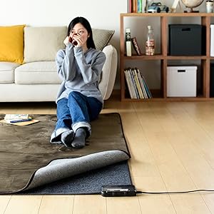 Amazon | 【Amazon.co.jp限定】[山善] ホットカーペット 3畳