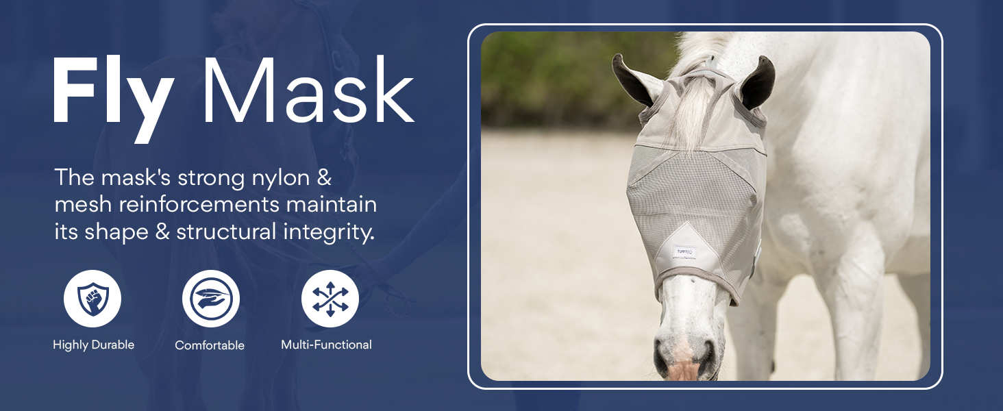 mask ear protection Elasticity Fly Mask protection for the ears and nose suitable for summer season