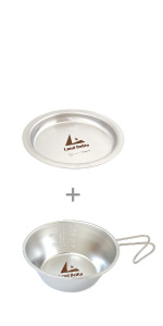 Amazon.co.jp: Land Dellta シェラカップ 浅型 320ml Made in