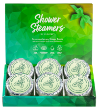 green set shower steamers