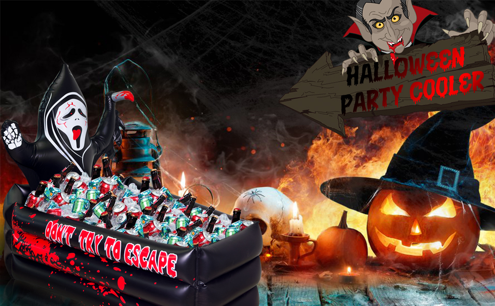 Halloween party cooler