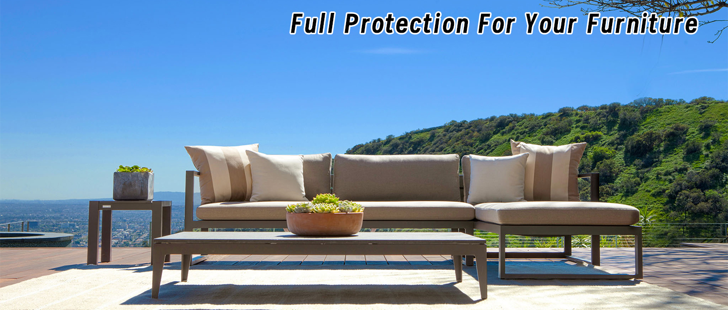 Hptmus Patio Furniture Covers Patio Sofa Covers 3Seater