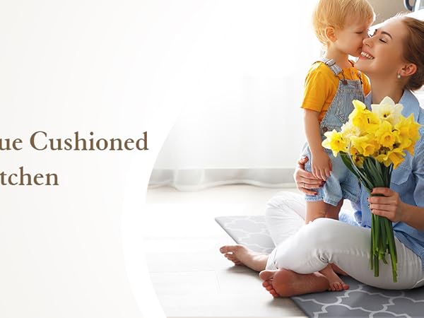 Anti Fatigue Cushioned Mat for Kitchen