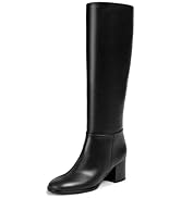 ロングブーツ [MATINKIM]matin square long boots in black MATIN SQUARE LONG BOOTS IN BLACK – Matin Kim
