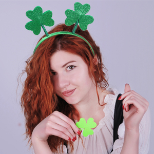 green sequin headbands