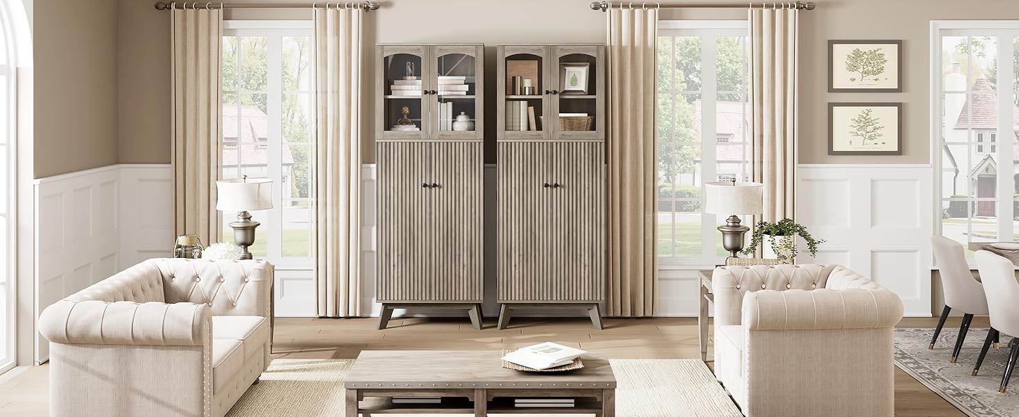 Kitchen Pantry Storage Cabinet