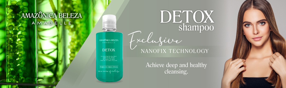 Cleansing Shampoo DETOX DEEP HAIR DETOXIFICACION DESINTOXICACION PELO LIMPIEZA rich antioxidants 