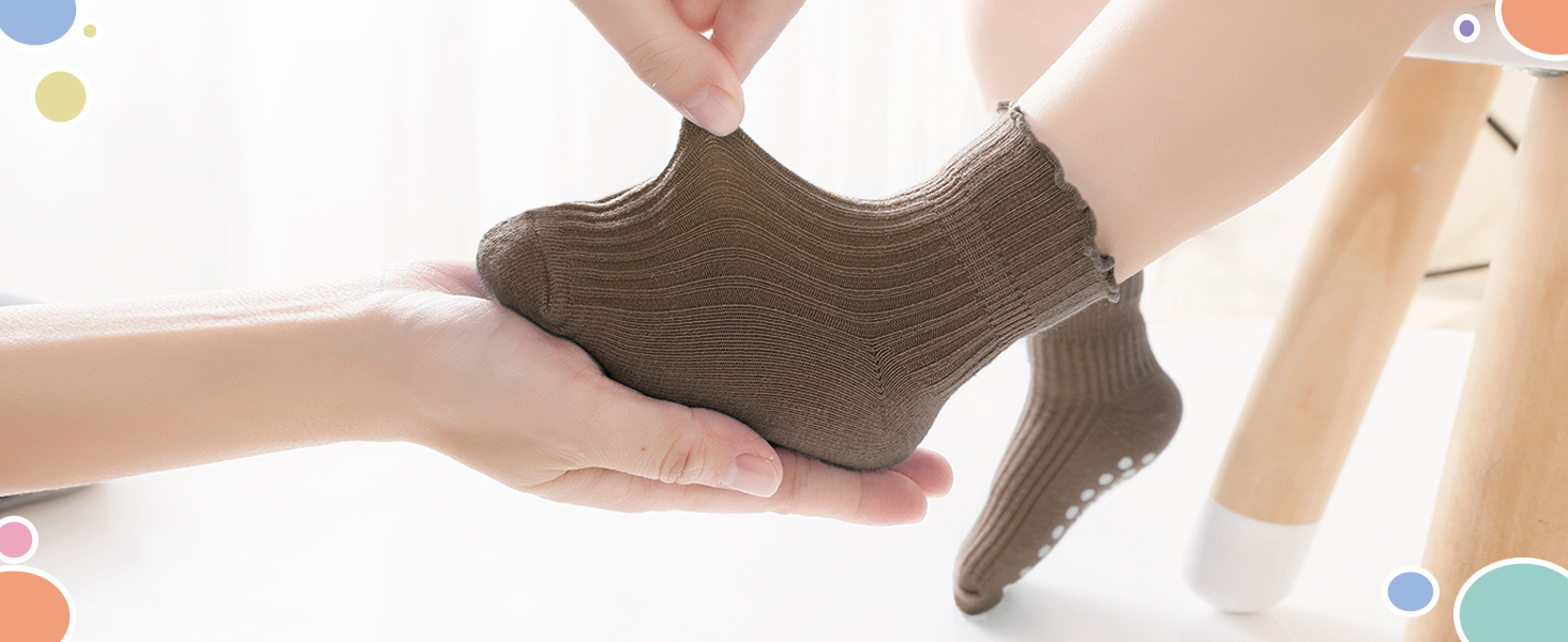 Frilly Rainbow Socks