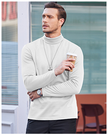 MENS TURTLENECK SHIRT