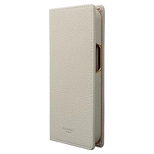 MUVEILミュベールスマホケース手帳タイプ　グリーンxイチゴ MUVEILミュベールスマホケース手帳タイプグリーンxイチゴ