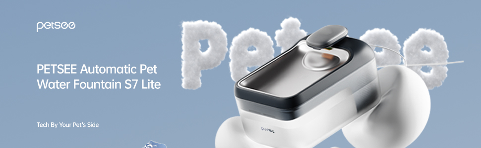 Automatic Pet Water Fountain S7 Lite
