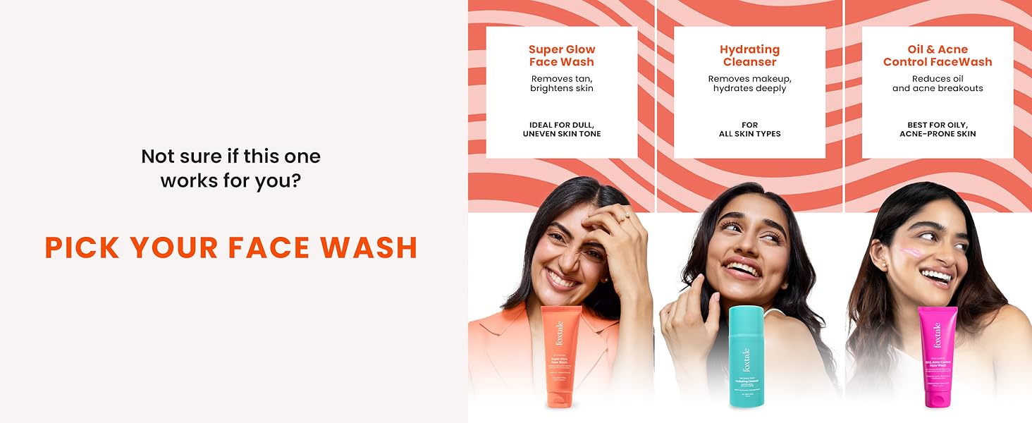 Foxtale super Glow Face Wash