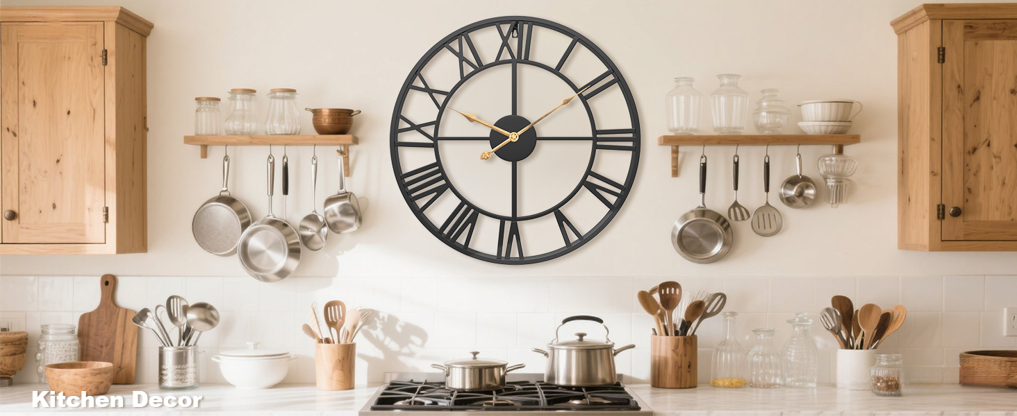 large wall clocks