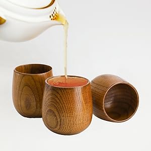 tea cups wooden cup japanese tea cups bamboo cups wood cup wooden teacups wine mug wood water cup