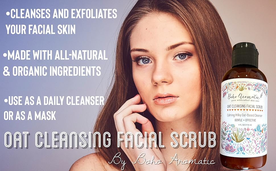 Oat Cleansing Facial scrub