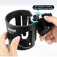 6ixPack Golf adjustable cup holder