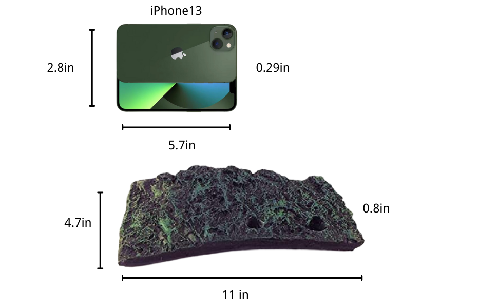 Bigtron Turtle Platform, Floating Turtle Pier Rectangular Terrapin Dock Pu Foam Aquarium Float Decoration Bask Terrace Climb Brazilian Tortoise