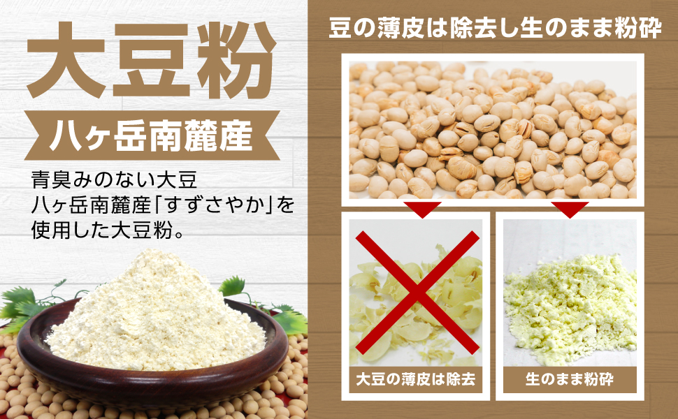 Amazon.co.jp: 大豆粉 1kg 八ヶ岳南麓産 低糖質 グルテンフリー