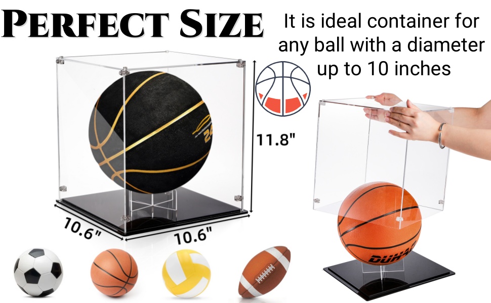 UV Protected Soccer Ball Box