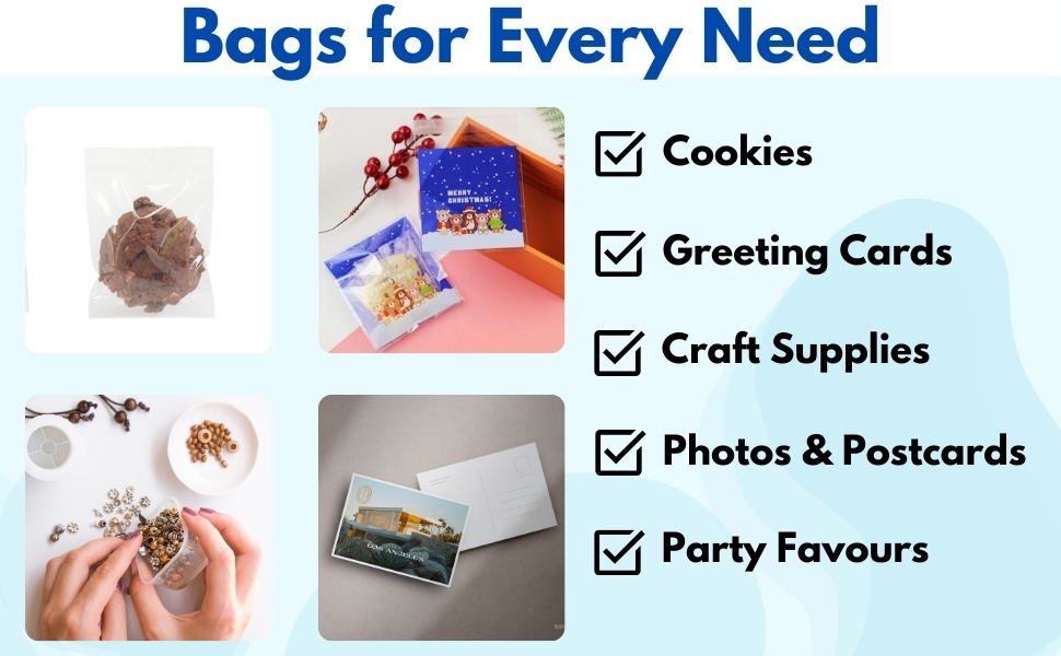 cellophane bags clear bag A6 for cards