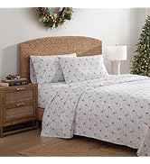 Tommy Bahama - King Size Sheet Set, Crisp & Cool Cotton Percale Bedding with a Smooth Lightweight...
