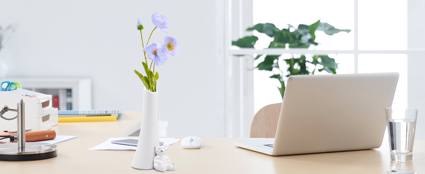 小さい花瓶 おしゃれ 陶器 花びん 白 一輪挿し 白い花瓶 花瓶 お洒落 花瓶 おしゃれ 花瓶 陶器