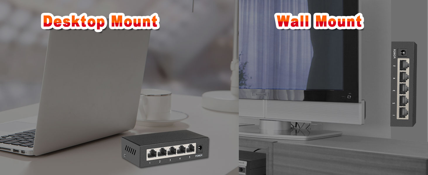 5 Ports Gigabit Network Switch