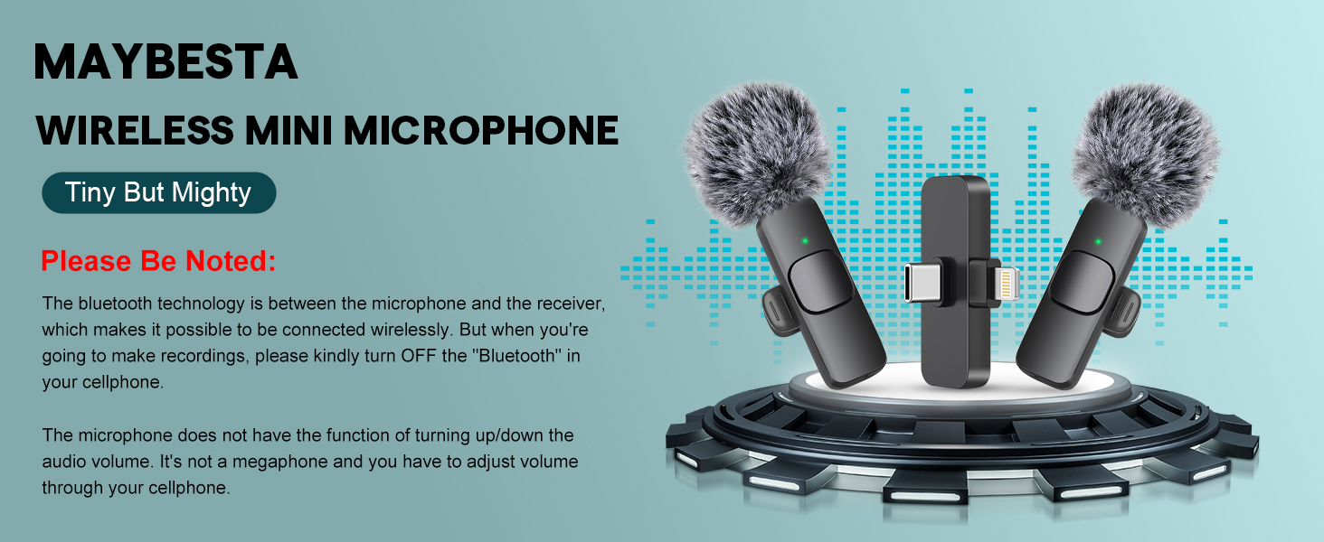 Compatibility and connectivity of MAYBESTA Microphone