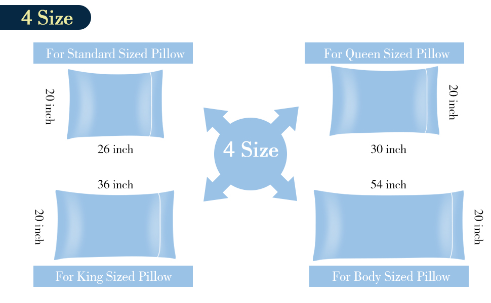 STONECREST Satin Pillowcase for Hair and Skin Care, Set of