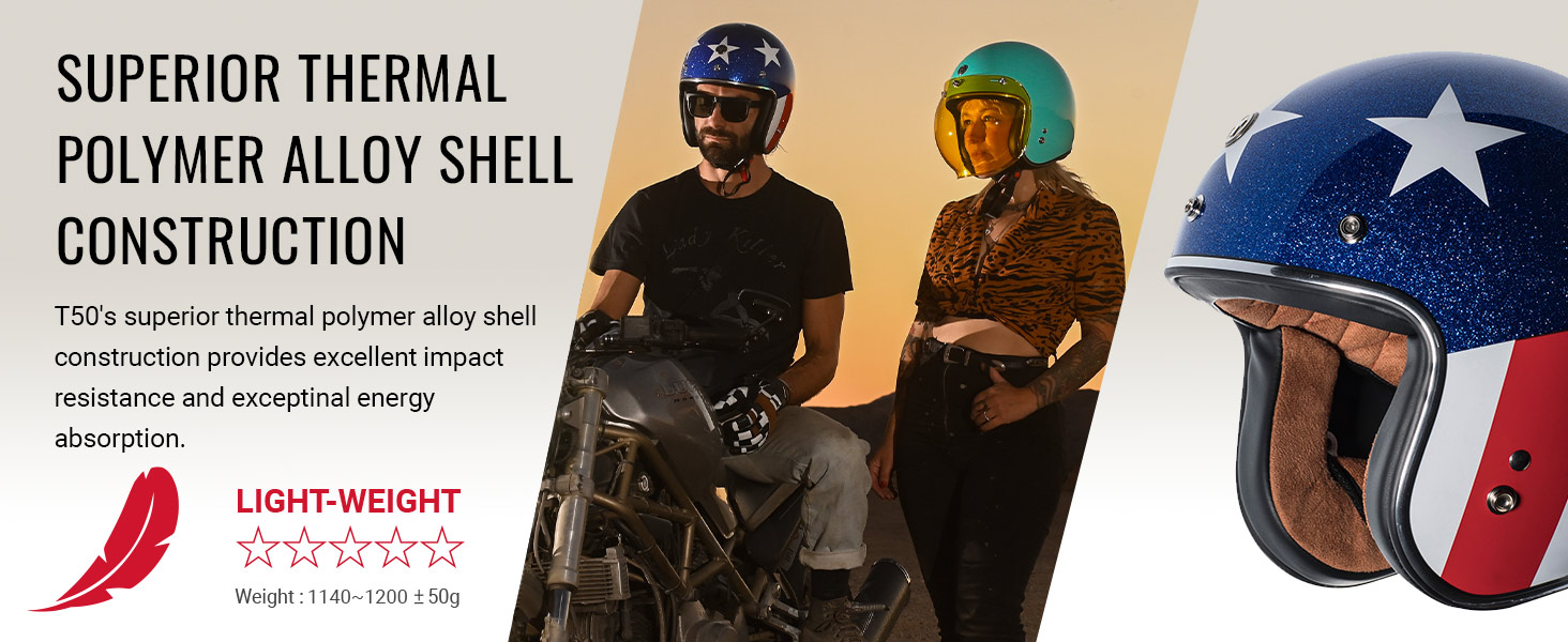 TORC UnisexAdult Openface Style (T50 Route 66) 3/4