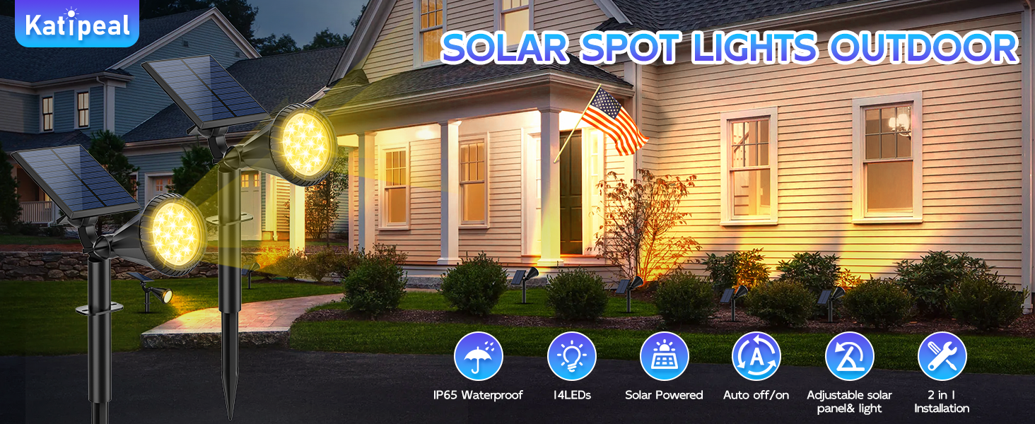 soalr spot lights outdoor