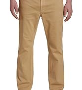True Nation by DXL Big and Tall Garment-Dyed Twill Pants, Khaki, 42 X 30